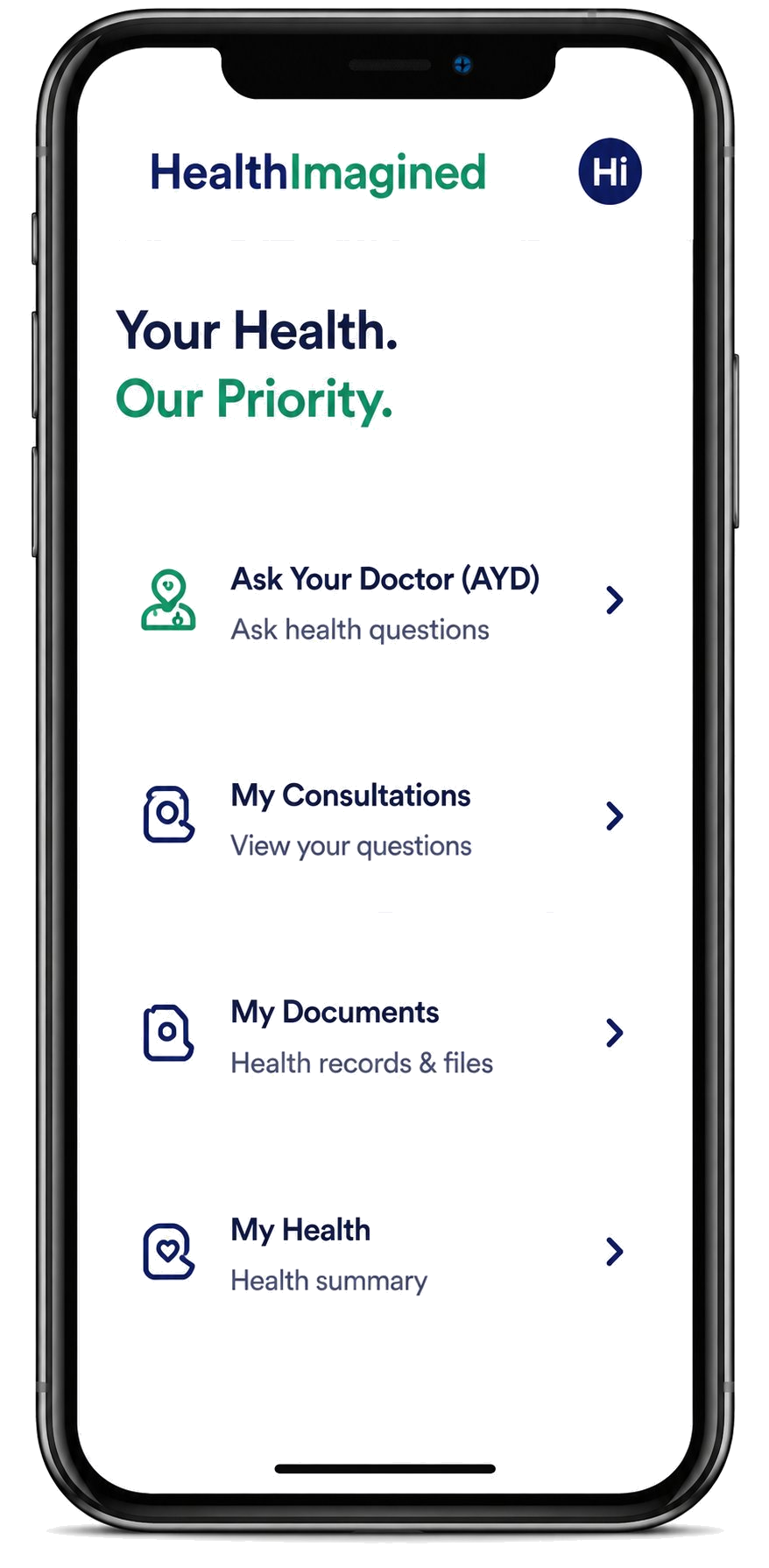 Health Imagined App